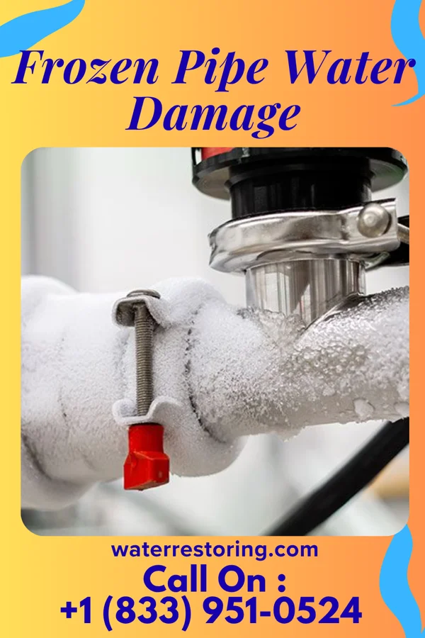 Frozen Pipe Water Damage in Bridge City, LA